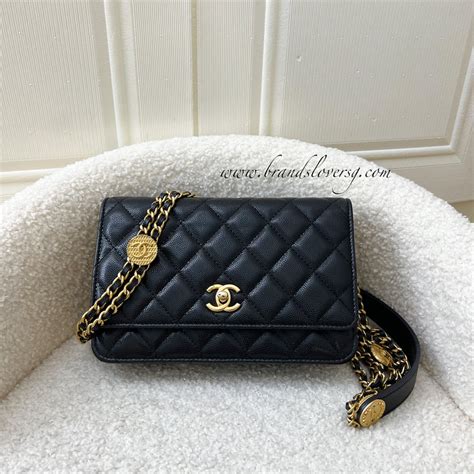 Chanel 2022 Twist Your Buttons Wallet On Chain 